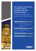 kapil Khandelwal : Drug Information Agence (DIA)  conference   agenda