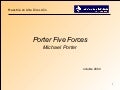 Diagrama De Las 5 Fuerzas De Porter