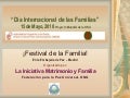 Dia internacional de las familias