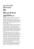 Dialogu me mikun ateist