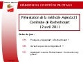 Diaporama Agenda 21 Comité de Pilotage