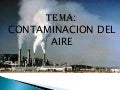 Diapositivas contaminacion de aire