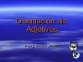 Diapositivas de orientación sin  adjetivos