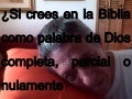 La Biblia Palabra de Dios o humana v 21 13