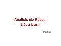 Analisis Redes Electricas I