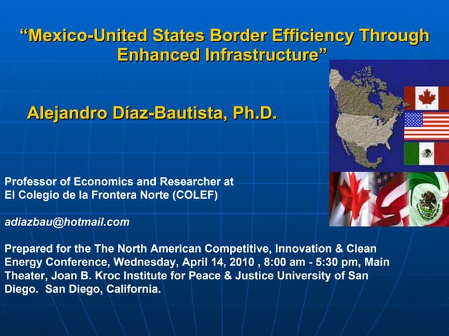 Dr. Alejandro Diaz-Bautista, North ...