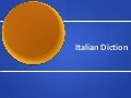 International Phonetic Alphabet - Basics of Singing Italian