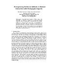 Recognising the Social Attitude in Natural Interaction with Pedagogical Agents