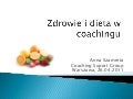 Zdrowie i dieta w coachingu