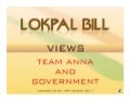 Diff between jan lokpal and govt. lokpal