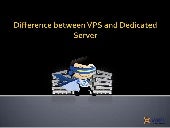 Difference between vps and dedicated server