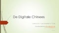 Digitale Chinees - wegwijs langs tools, software en andere handige hulpmiddelen bij het leren van Mandarijn Chinees (in Dutch).