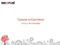Content To Commerce: Branded Apps