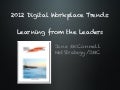 Digital Workplace Trends 2012