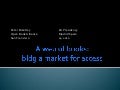 Digital book markets: Building markets for access