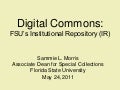 Digital Commons Institutional Repository: Roles for Library Liaisons