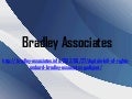 Digitale Bill of Rights ombord, Bradley Associates godkjent