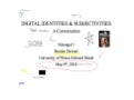Digital Identities #change11 Live Slides Presentation