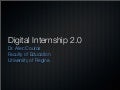 Digital Internship Tlt