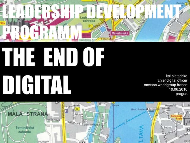 Digital is dead