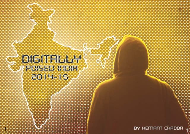 Digitally poised india   2014-15