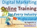 Digital Marketing Online Training for Every Industry Professional