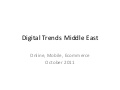 Digital Middle East Trends 3 October
