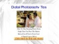 Digital photography tips