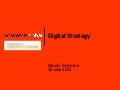 Digital strategy 2011 © Adwatch/Isobar #izso2011