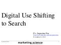 Digital Use Shifts To Search by Augustine Fou