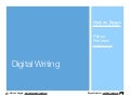 Digital writing