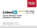 Strata 2012: Humans, Machines, and the Dimensions of Microwork