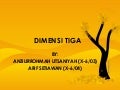 Dimensi tiga