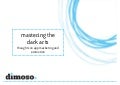 Dimoso - Mastering the dark arts of promotion
