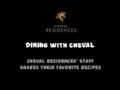 Dining with cheval test