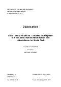 Social Media Relations - Studie zu Erfolgsfaktoren in der Krisenkommunikation im Social Web