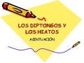 Diptongos e hiatos 2