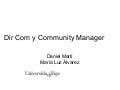 Dir com y_community_manager