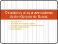 Direccionesalaspresentaciones