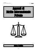 Appunti di Diritto internazionale privato