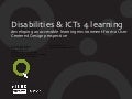 EduWAI: Disabilities & ict&rsquo;s 4 learning