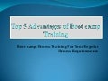 Discussing the benefits of bootcamp fitness training
