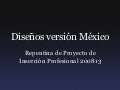 disenos mexicanos  e internacionales