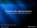 Diseño de aplicaciones para desarrolladores