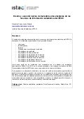 Diseño y usos del núcleo de metadatos documentales de los recursos de información estadística del ISTAC