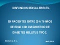 Disfuncion sexual erectil