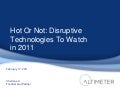 Disruptive Technology Outlook for 2011