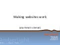 Making Websites Work - Retail is Detail 