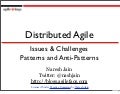 Distributed Agile