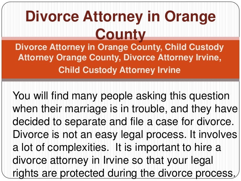 John Divorce attorney in orange county Plurk